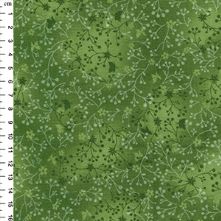 100% Cotton Olive Green Flutter Print Blender Fabric 44